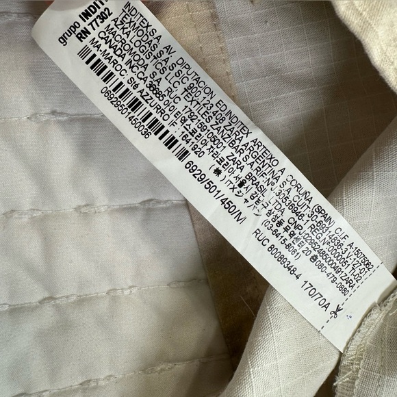 Zara Beige and Gray Mini Skirt - Picture 12 of 15